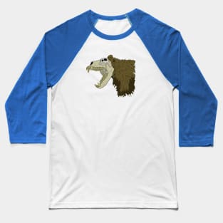 Mutant Bear - Color Baseball T-Shirt